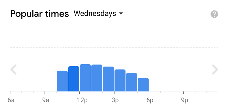 Google popular times